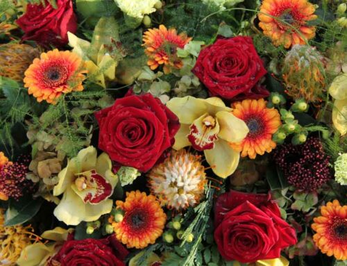 Bussey’s Flowers offers Same Day Delivery of Fresh Cornucopia and Flower Arrangements